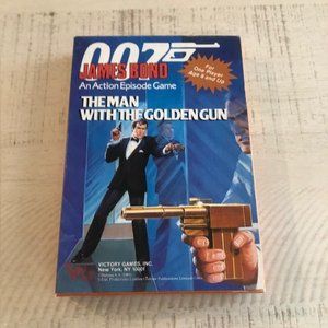 Rare, vintage, 1985 Victory Games James Bond 007 The Man with the Golden Gun